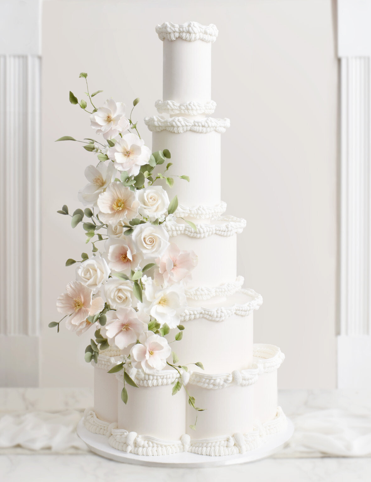 Vintage Style Wedding Cakes | One Fab Day